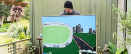 Charlie Nanopoulos Brings Melbourne to Life Through His Nostalgic Paintings featured image
