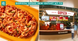 GOPIZZA Opens New Outlet at Changi Airport T2 with Exclusive Chilli Crab Pizza featured image
