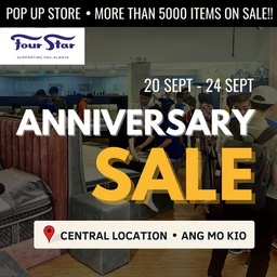 20-24 Sep 2023: Four Star Mattress 55th Anniversary Sale at AMK featured image