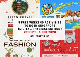 5 FREE Activities to do in Singapore this Weekend (30 September – 1 October 2023) featured image
