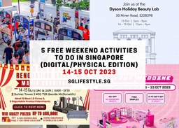 5 FREE Activities to do in Singapore this Weekend (14 – 15 October 2023) featured image