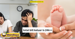 M’sian Dad Uses 70% Of Savings for Firstborn’s Birth At Private Hospital, Netizens Say Govt Hospital’s Better featured image