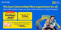 CelcomDigi Launches Enhanced Home Fibre Plans; Starts From RM99/Month For 100Mbps featured image
