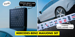 This Mercedes-Benz Mahjong Set Comes With Steering Wheel-Inspired Tiles To Fuel Your Winning Hand featured image