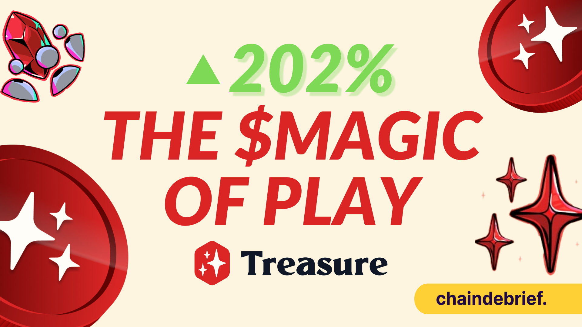$MAGIC Is Up 202%, Here’s Why Treasure Will Redefine Web3 Gaming featured image