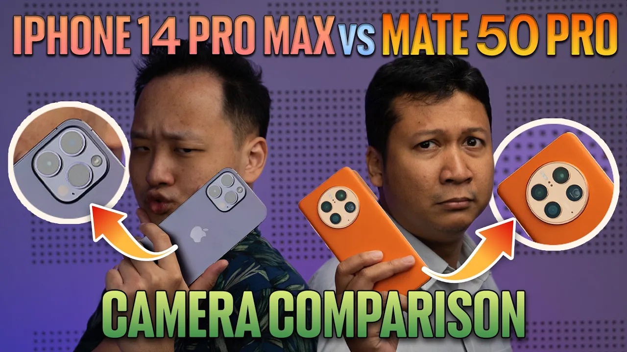 新手机拍照更美？华为Mate 50 Pro VS iPhone 14 Pro Max相机比一比 featured image