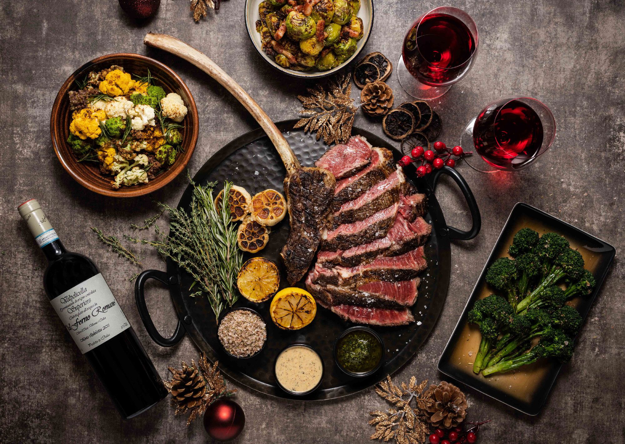 Christmas Dishes & Festive Season at Bistecca Tuscan Steakhouse featured image