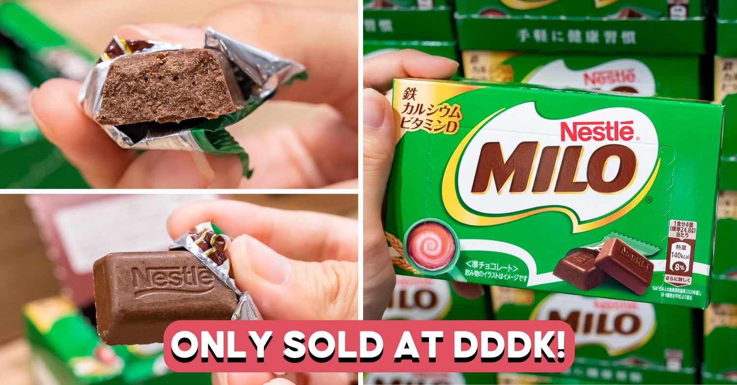 Don Don Donki Has New Milo Chocolate Bars From Japan featured image