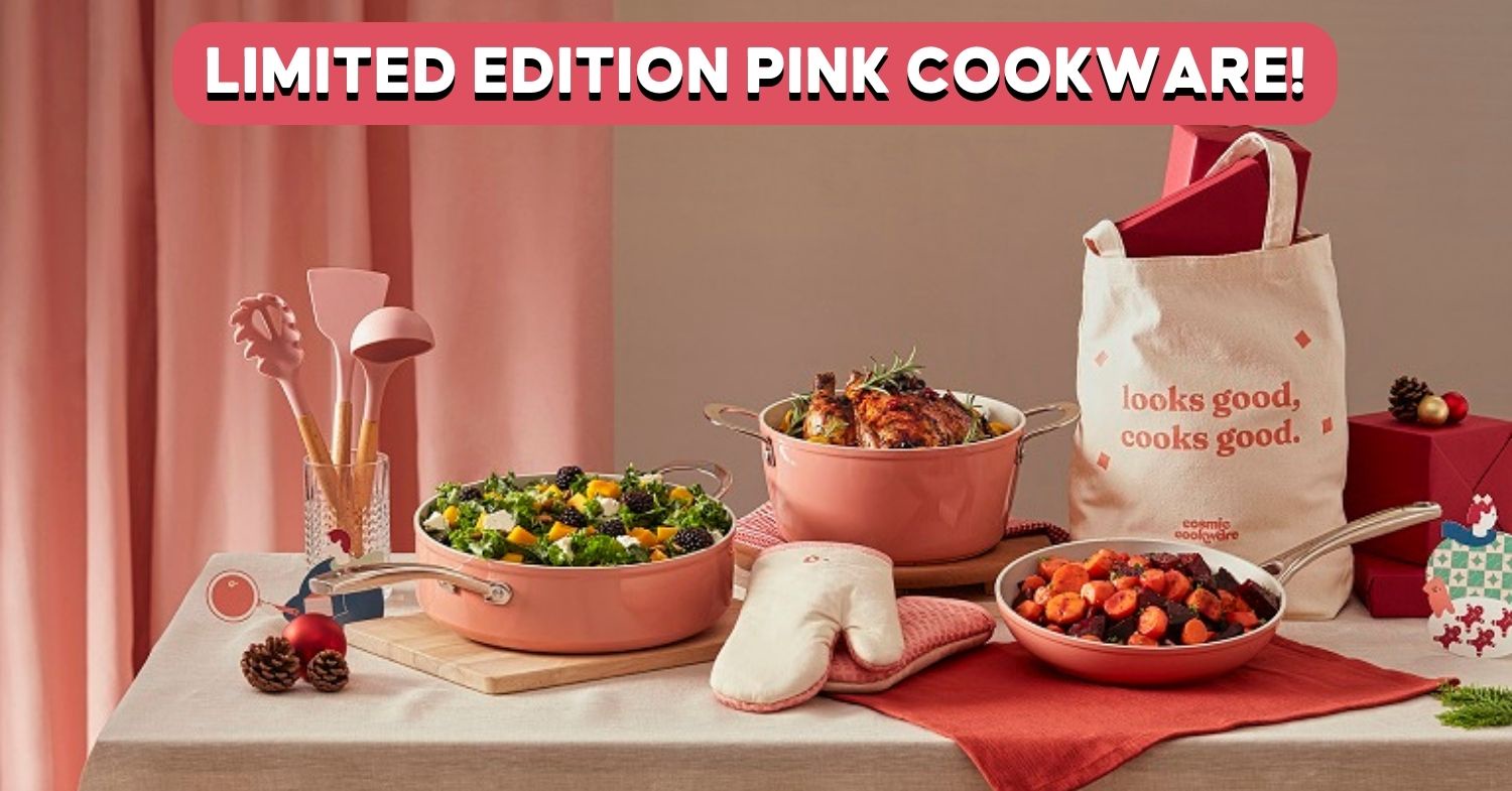 This Brand Has Gorgeous Pastel Pink Cookware Sets To Spruce Up Your Kitchen featured image