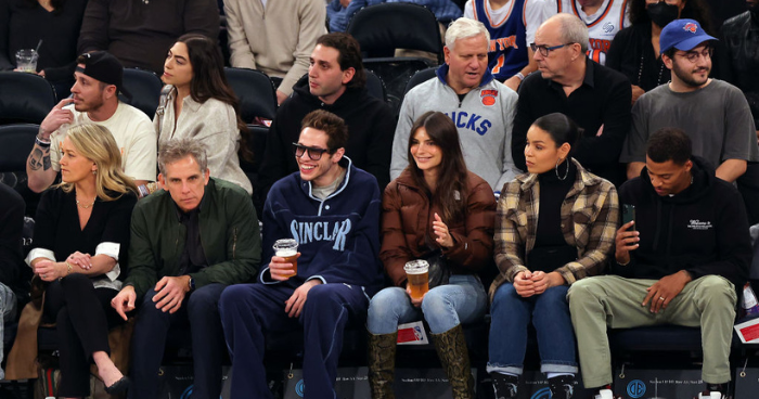 All the Photos from Emily Ratajkowski and Pete Davidson’s Courtside Date featured image
