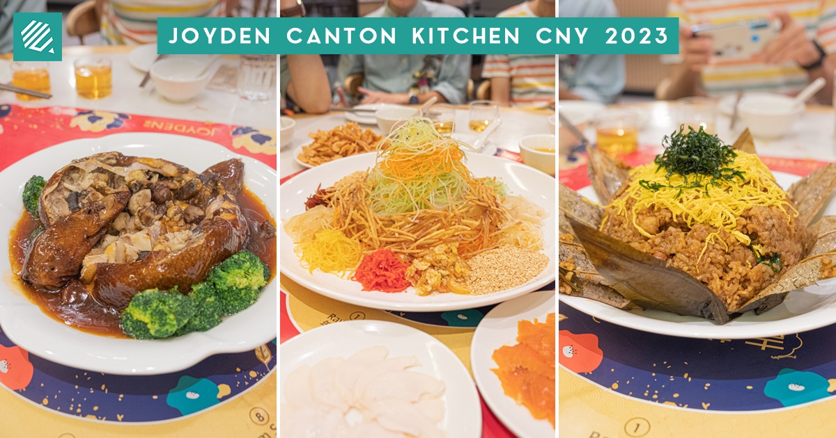 Joyden Canton Kitchen Launches Chinese New Year Menu, Has Crispy Yam Yusheng And Whole Braised Duck featured image