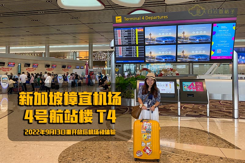 新加坡樟宜机场4号航站楼 T4 · 2022年9月13日重开放后机场初体验 featured image