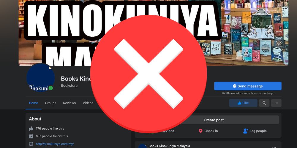 Kinokuniya Malaysia warns of fake Facebook pages scamming users with “free books” featured image
