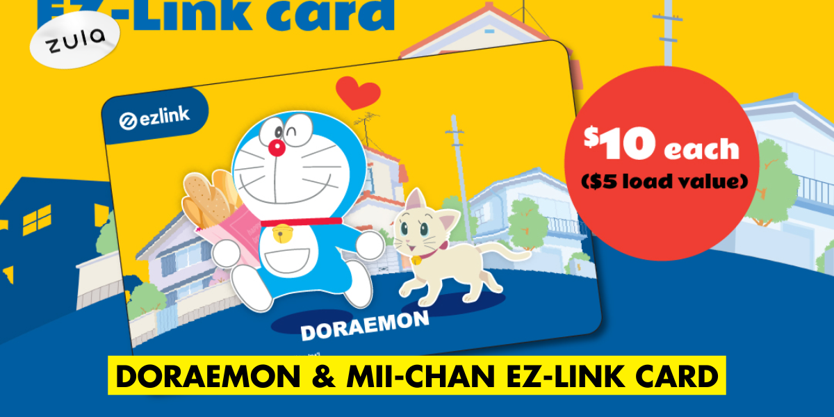 EZ-Link Drops A New Doraemon & Mii-Chan Card To Accompany You Throughout Your Commute featured image