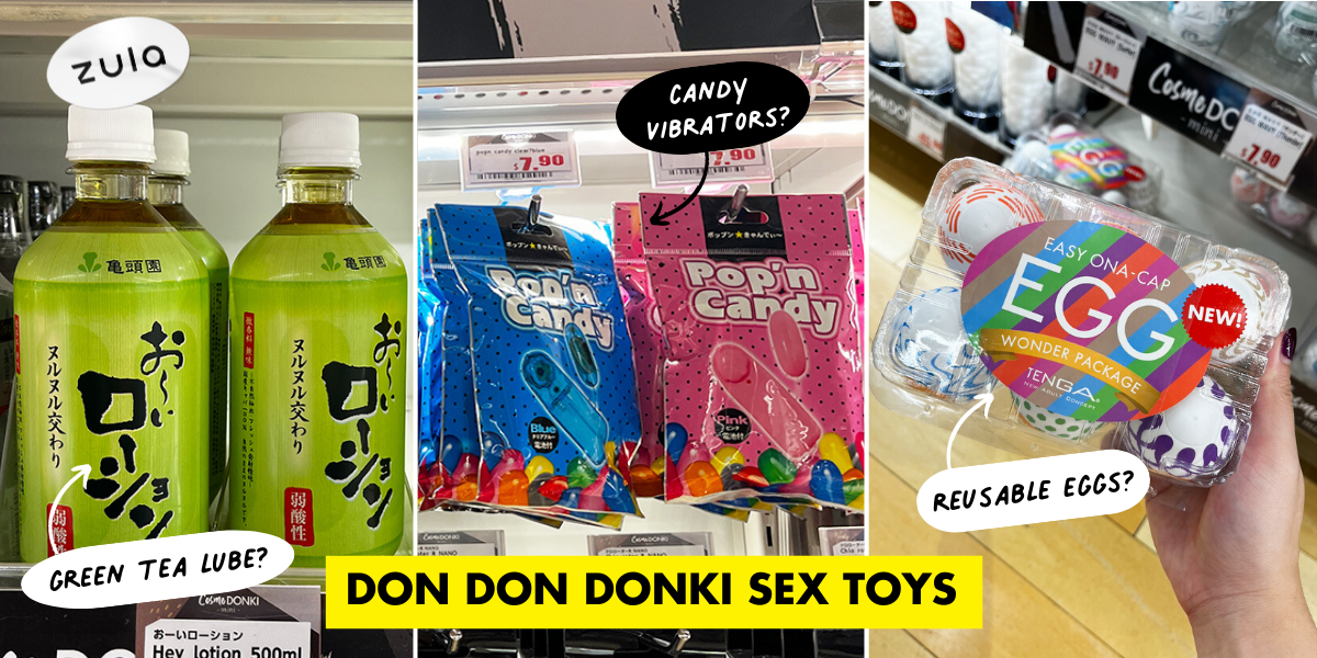 10 Unique Sex Toys & Products At Don Don Donki, Like Reusable “Eggs” & Lube Disguised As Green Tea featured image